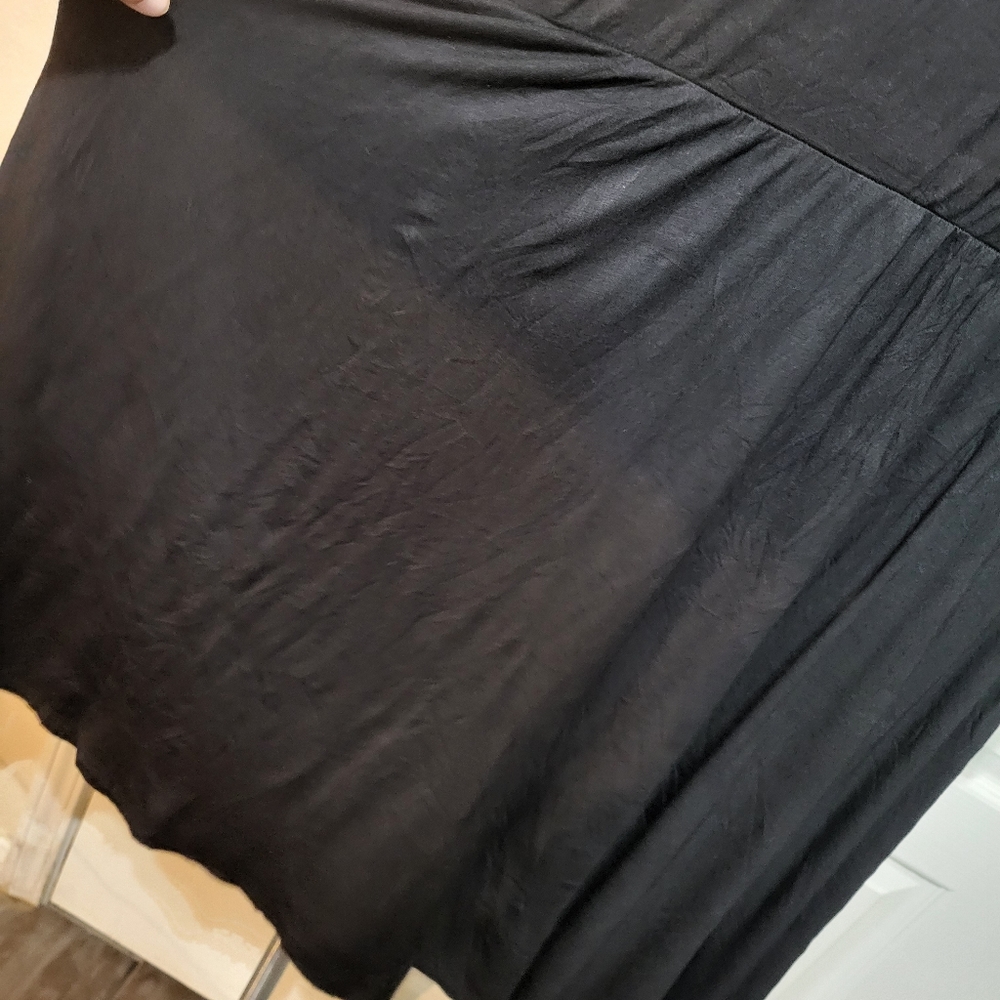 Torrid Super Soft Black Mock Midi Dress - Picture 7 of 13